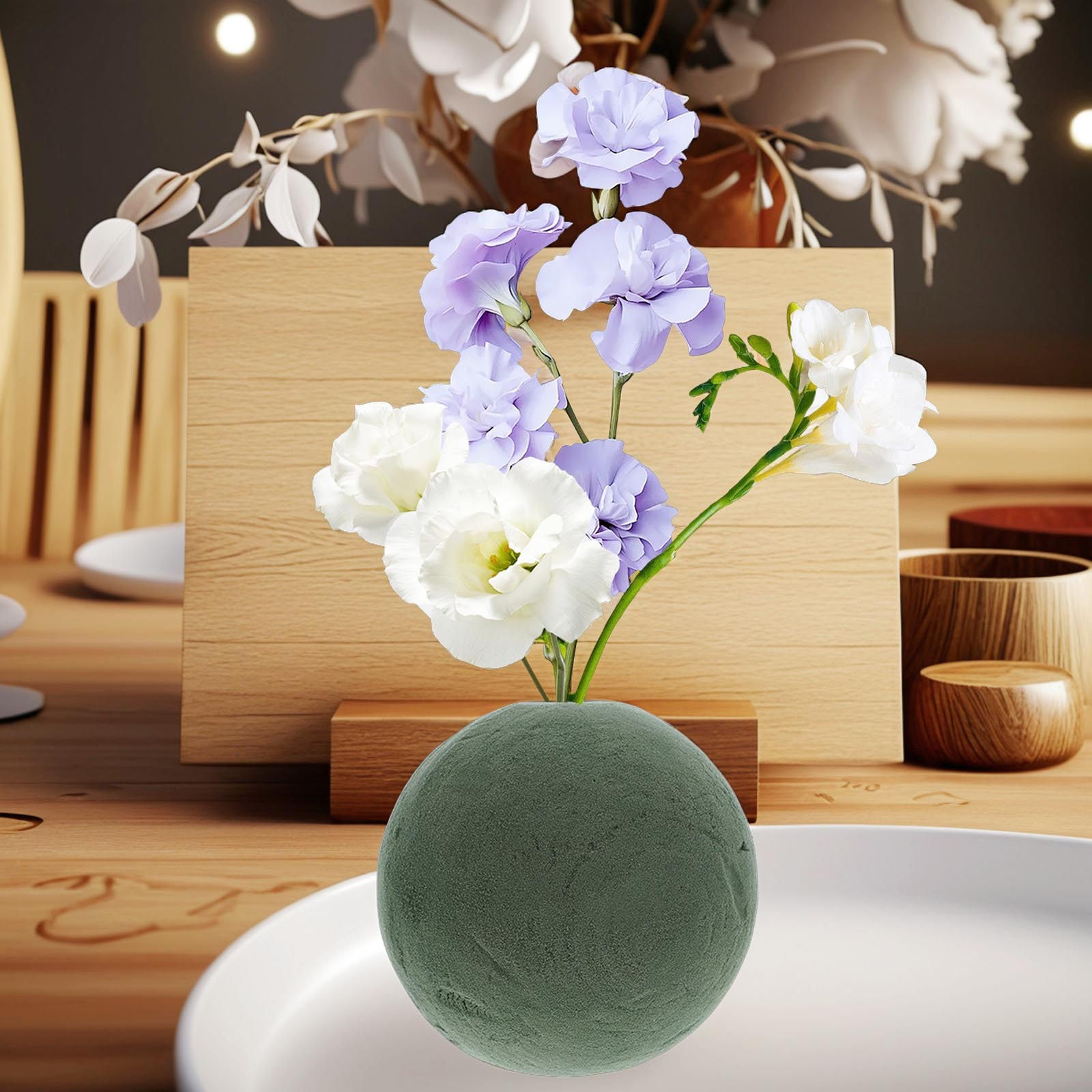 2Pcs Round Floral Foam Balls W - Wedding Floral Supply incelemesi ve fiyatı