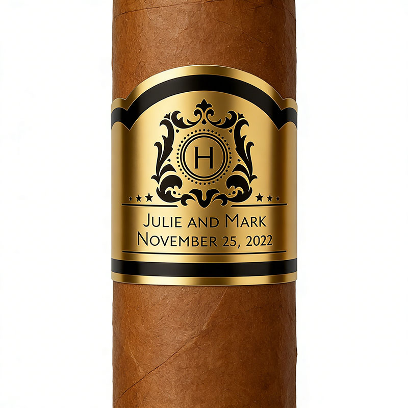 Custom Gold Foil Wedding Cigar - Wedding Souvenir incelemesi ve fiyatı