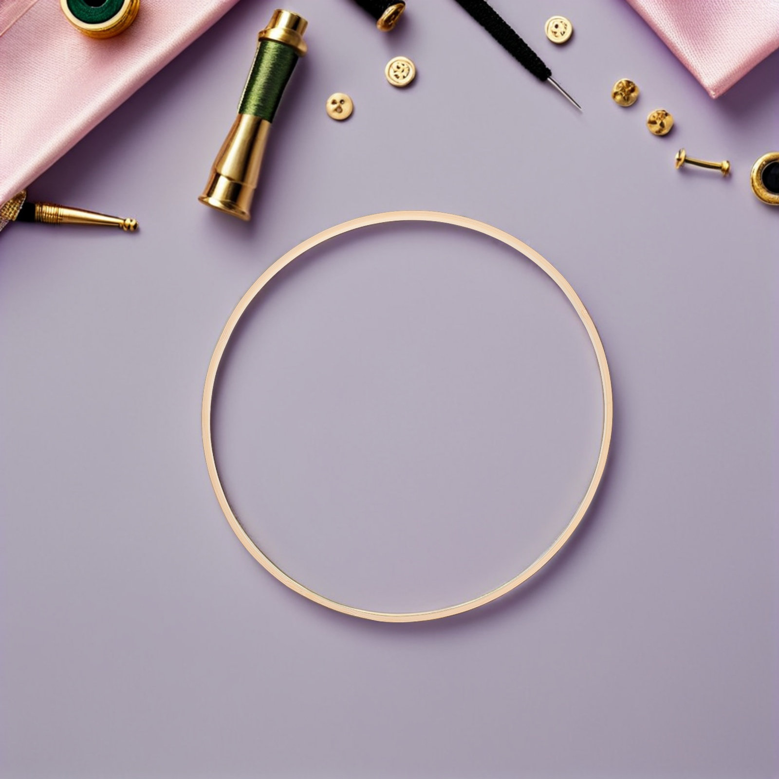 10Pcs Bamboo Floral Hoops 25Cm - Wedding Floral Supply incelemesi ve fiyatı