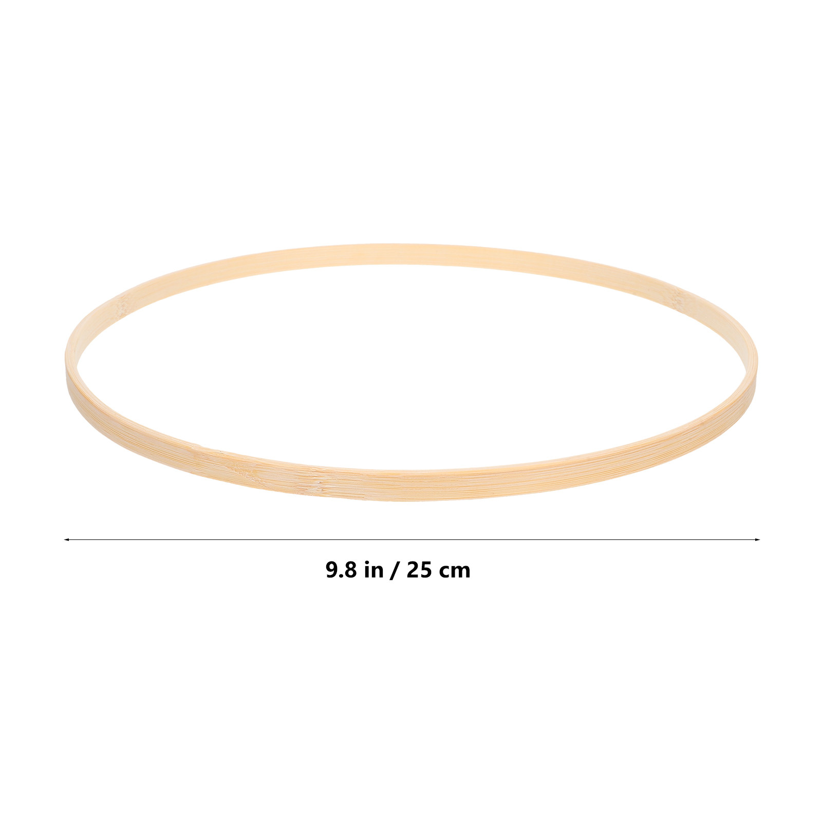 10Pcs Bamboo Floral Hoops 25Cm - Wedding Floral Supply incelemesi ve fiyatı