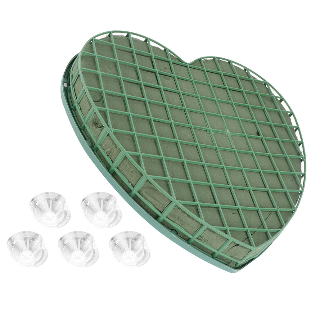 1Set Heart Floral Foam Cage Su - Wedding Floral Supply incelemesi ve fiyatı