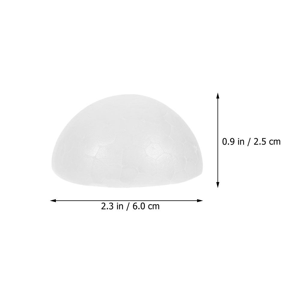 50Pcs White Half Ball Foam Flo - Wedding Floral Supply incelemesi ve fiyatı