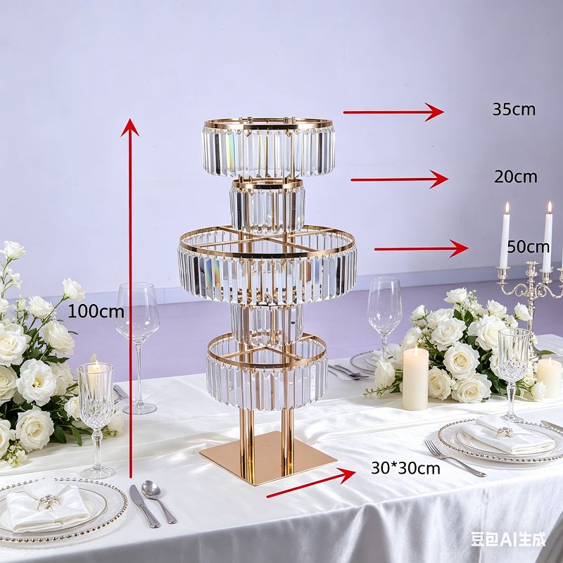 4 PCS Flower Rack Crystal Road - Wedding/Event Supply Store incelemesi ve fiyatı