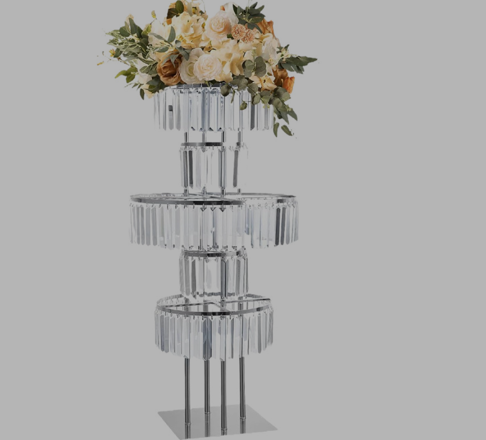 4 PCS Flower Rack Crystal Road - Wedding/Event Supply Store incelemesi ve fiyatı
