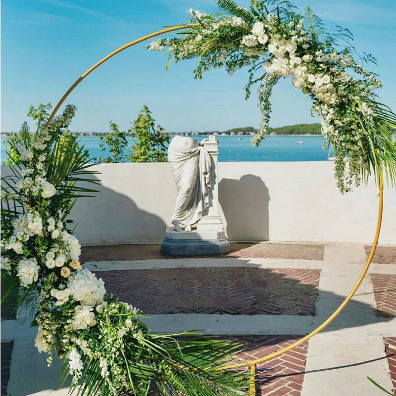 Wedding Arch Stand Round Metal - Confetti Balloon Set incelemesi ve fiyatı