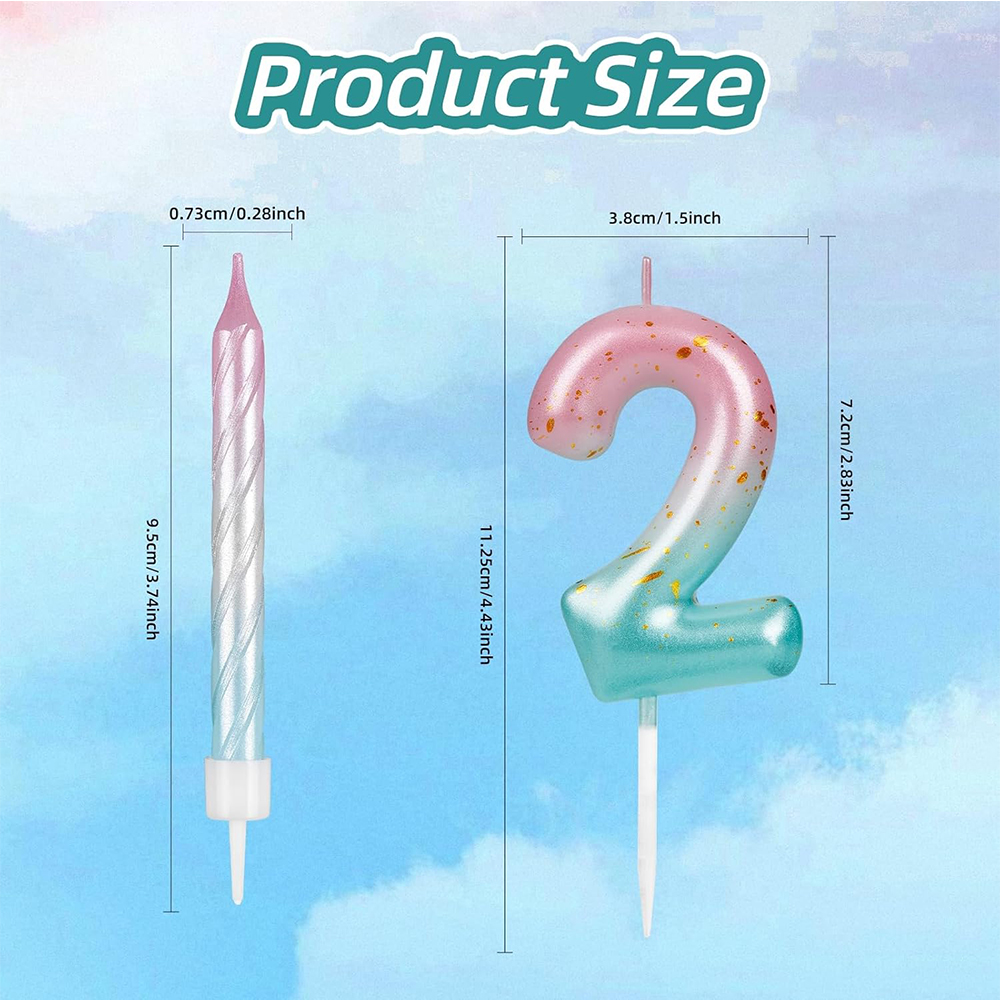 Digital Birthday Candles Pink  - Unity Candle Set incelemesi ve fiyatı