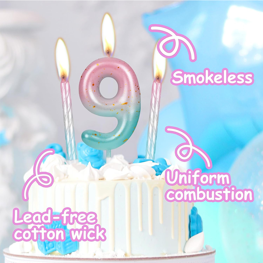 Digital Birthday Candles Pink  - Unity Candle Set incelemesi ve fiyatı