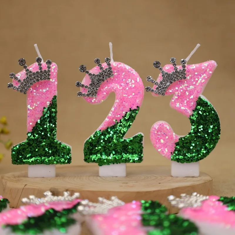 Sparkling Light Green Princess - Unity Candle Set incelemesi ve fiyatı