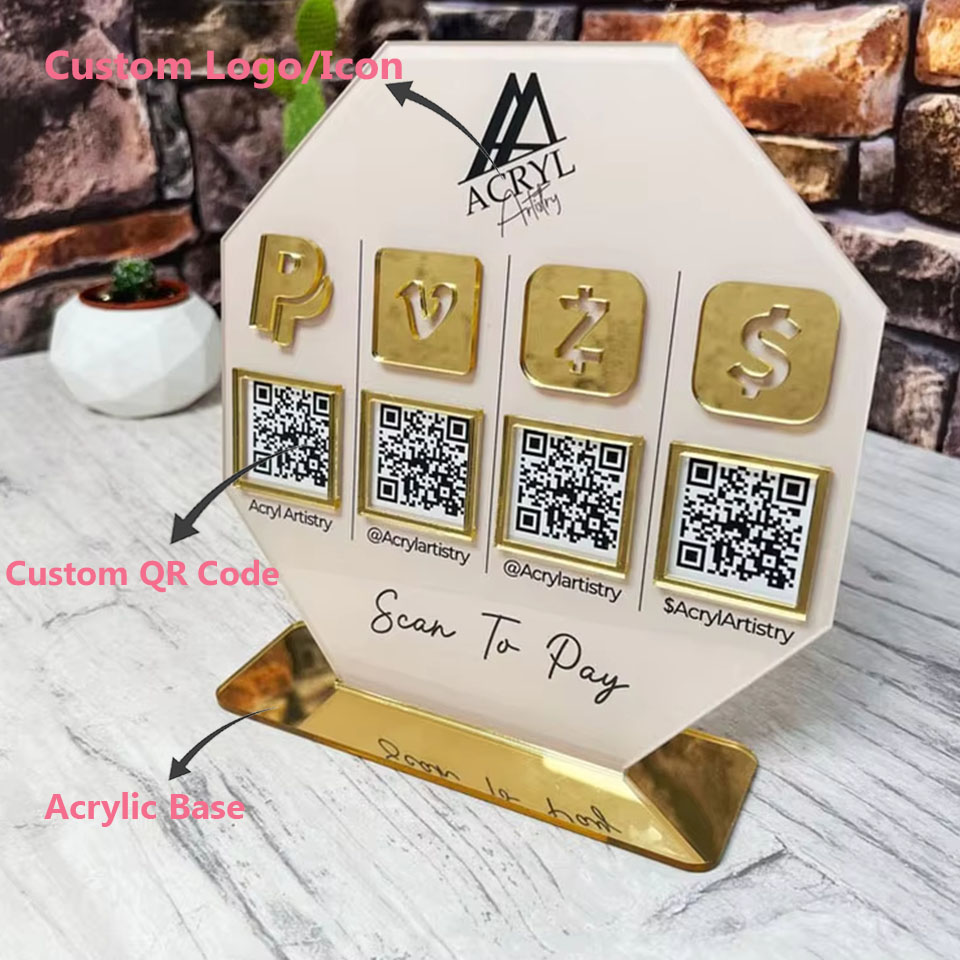 Personalized QR Code Acrylic S - Wedding Solution incelemesi ve fiyatı