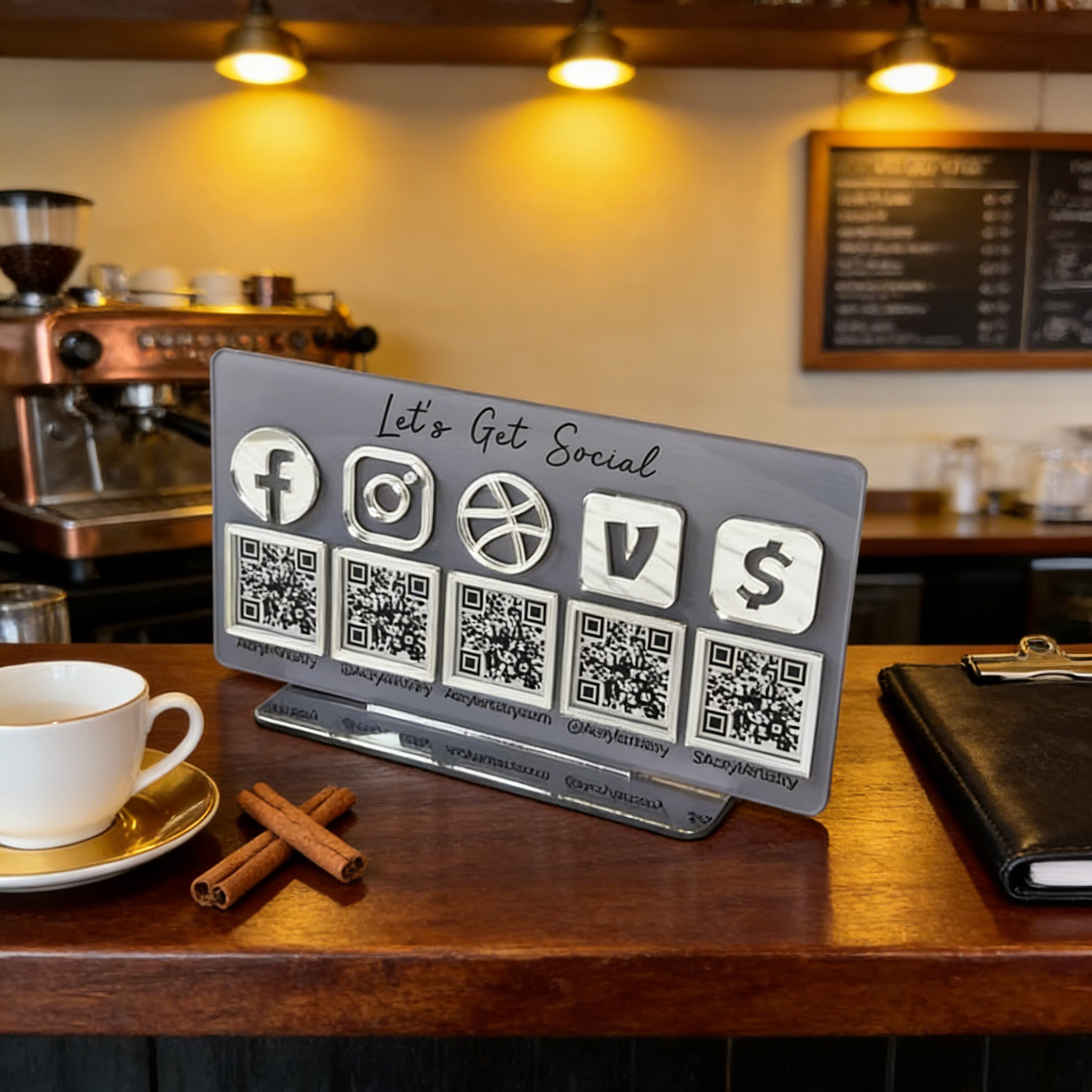 Personalized QR Code Acrylic S - Wedding Solution incelemesi ve fiyatı