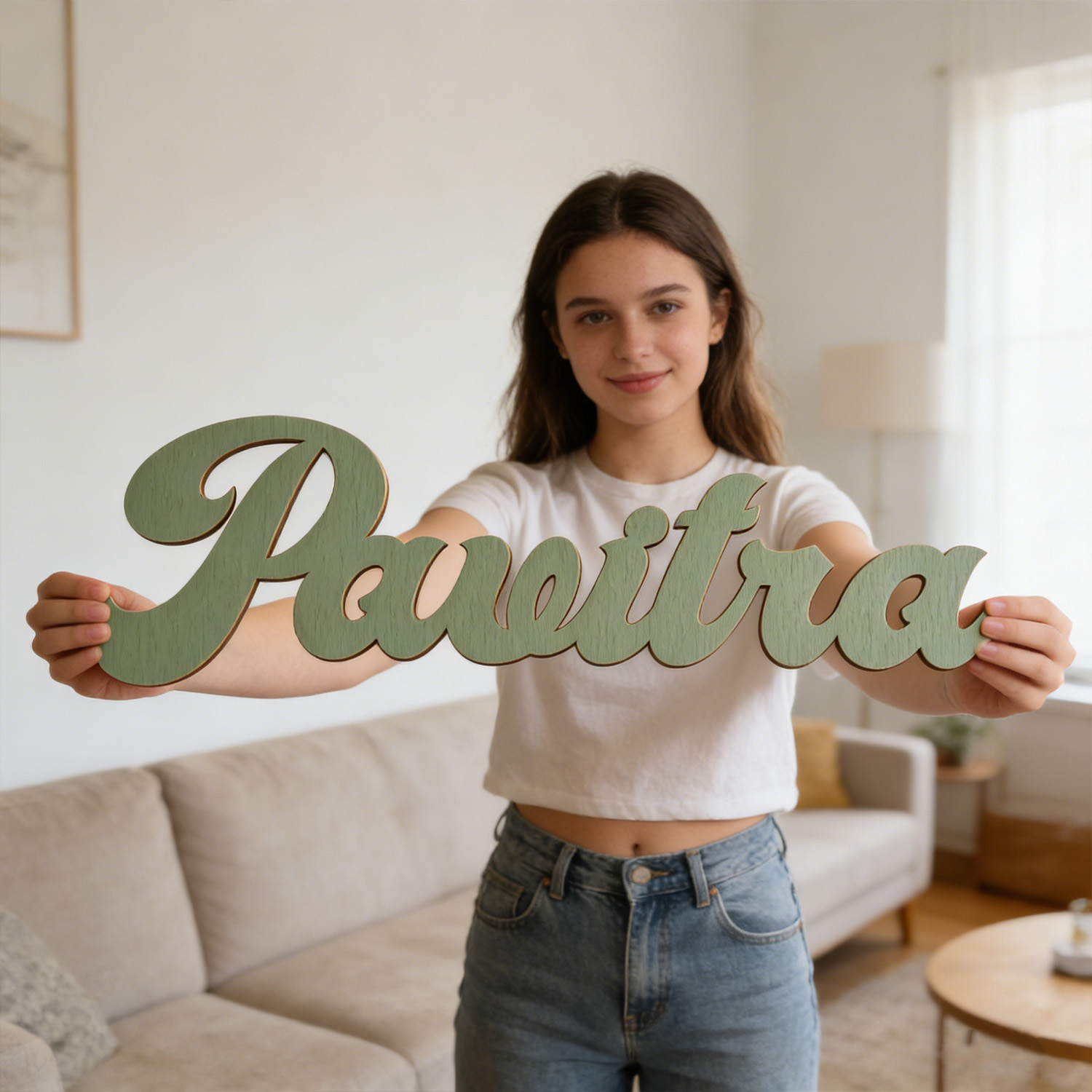 1pc Customized wooden wall dec - Wedding Souvenir incelemesi ve fiyatı