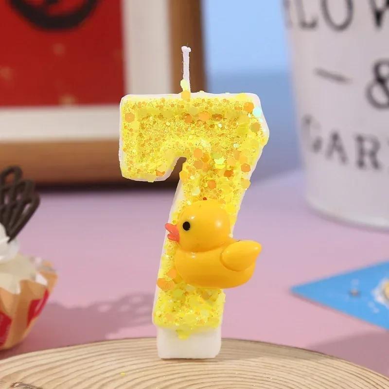 3D Mini Yellow Ducks Theme  Ca - Unity Candle Set incelemesi ve fiyatı